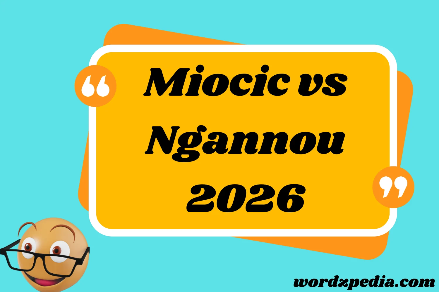 Miocic vs Ngannou