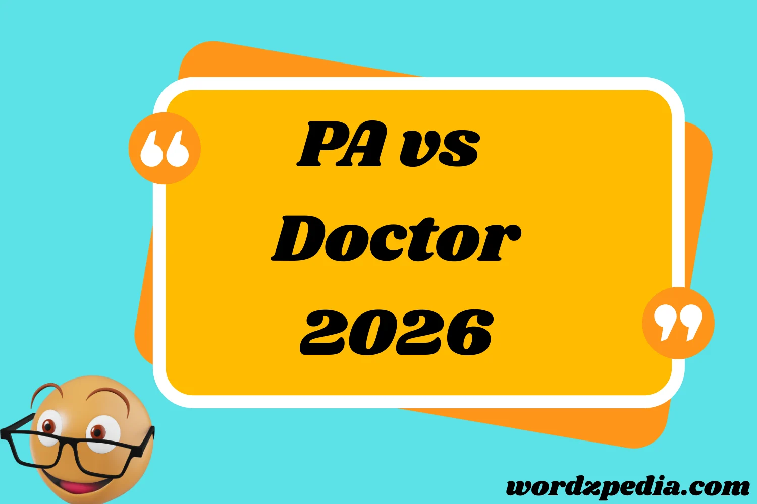 PA vs Doctor